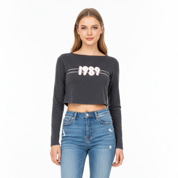Taylor Swift Tops - Taylor Swift 1989 Taylor's Version Crop Top XS
